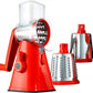 3-in-1 Rotary Cheese Grater & Vegetable Slicer